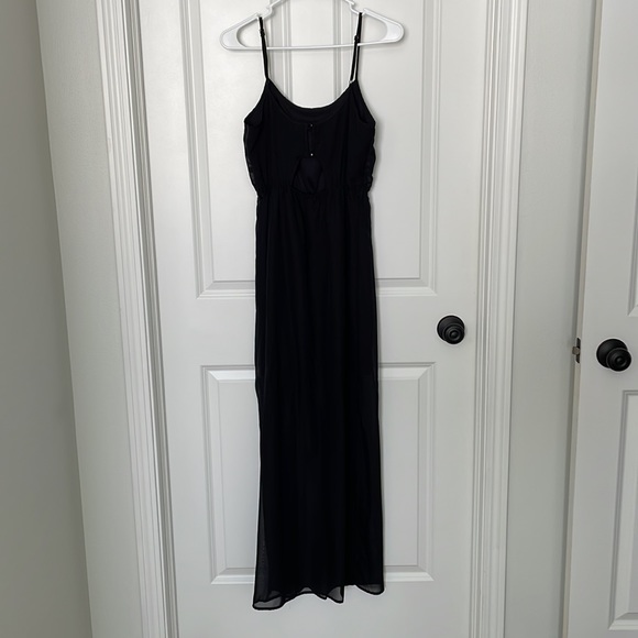 Sheer Overlay Maxi Dress - Picture 2 of 5